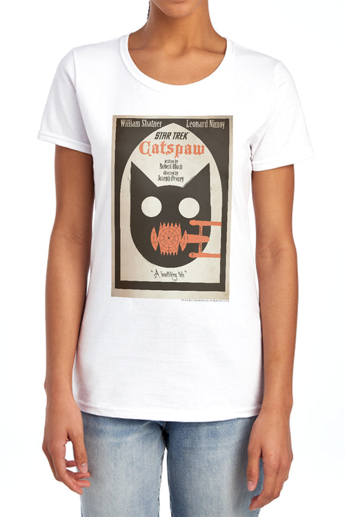 Star Trek Juan Ortiz Catspaw Womens T-Shirt