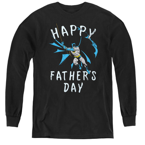 Batman Fathers Day Youth Long Sleeve T-Shirt