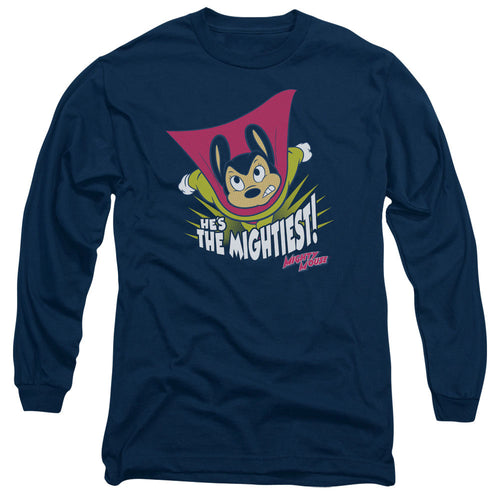 Mighty Mouse The Mightiest Long Sleeve T-Shirt
