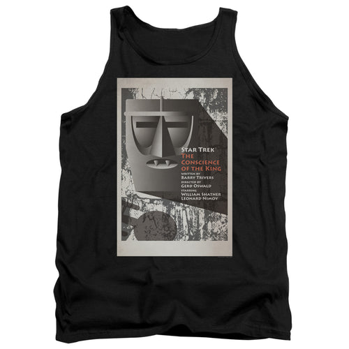 Star Trek Juan Ortiz The Conscience of the King Black Tank Top