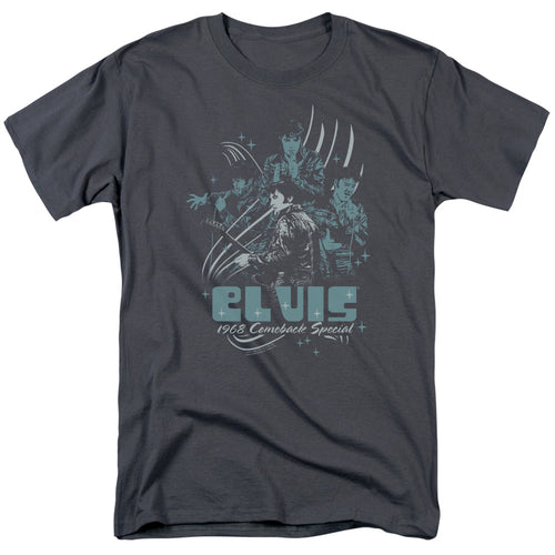 Elvis Presley 68 Leather T-Shirt