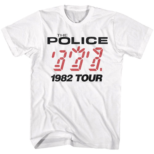 1982 Tour The Police t-shirt in white