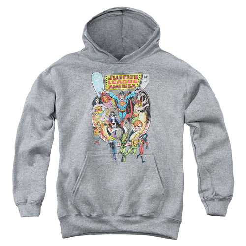 Justice League Team Up Youth Hoodie