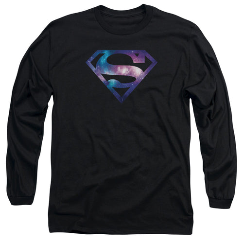 Superman Galaxy Shield Long Sleeve T-Shirt