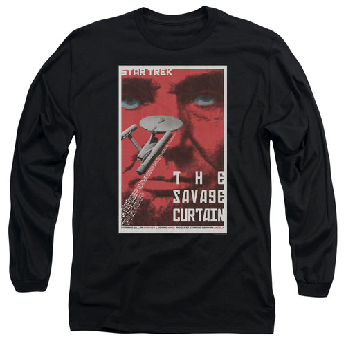 Star Trek Juan Ortiz The Savage Curtain Black Long Sleeve T-Shirt