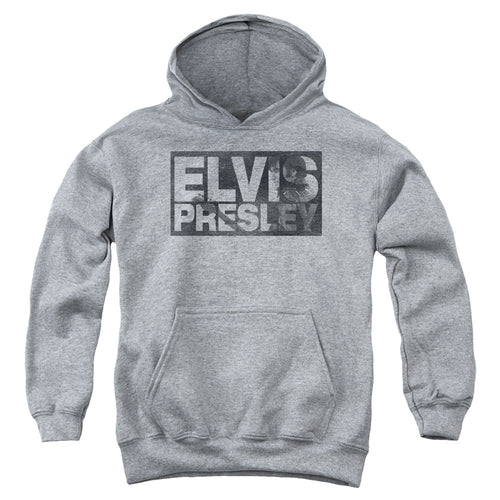 Elvis Presley Block Letters Youth Hoodie