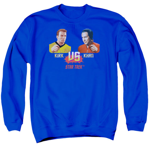 Star Trek Kirk vs Khan Crewneck Sweatshirt