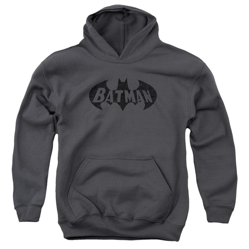 Batman Crackle Bat Youth Hoodie