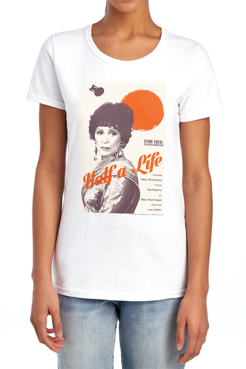 Star Trek Half a Life Womens T-Shirt