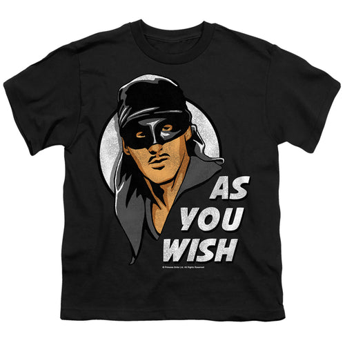 The Princess Bride As You Wish Black Youth/Toddler T-Shirt