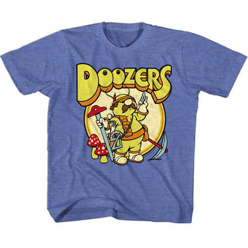 Fraggle Rock Doozers Retro Circle Youth/Toddler T-Shirt