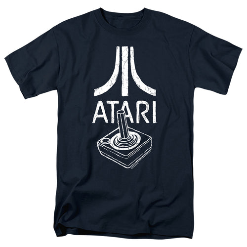 Atari Joystick Logo Navy T-Shirt