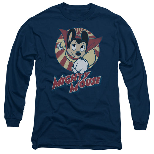 Mighty Mouse The One the Only Long Sleeve T-Shirt