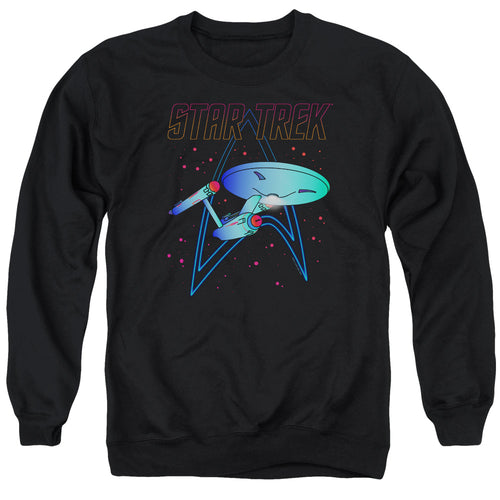 Star Trek Neon Trek Crewneck Sweatshirt