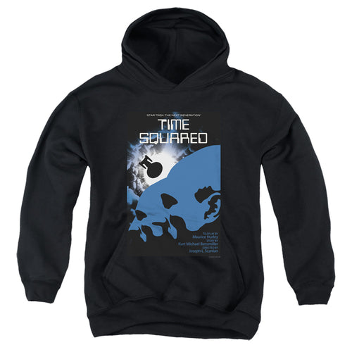 Star Trek Time Squared Black Youth Hoodie