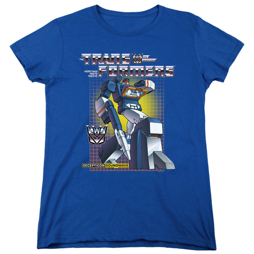 Transformers Soundwave Womens T-Shirt