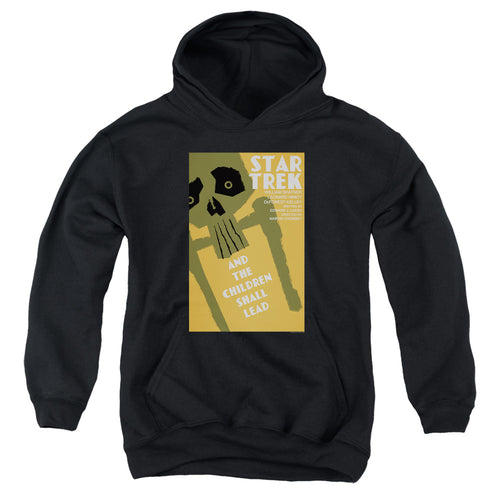 Star Trek Juan Ortiz And the Children Shall Lead Black Youth Hoodie