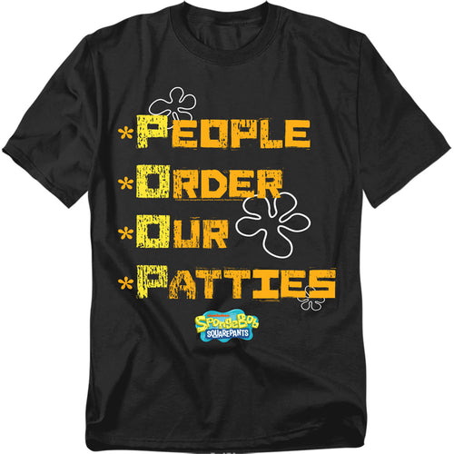 Spongebob Squarepants People Order Our Patties T-Shirt