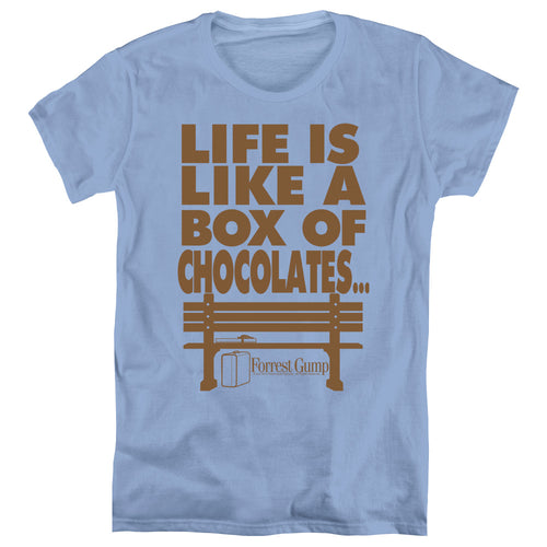 Forrest Gump Life Womens T-Shirt