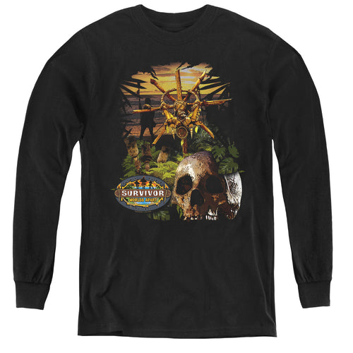 Survivor Jungle Youth Long Sleeve T-Shirt
