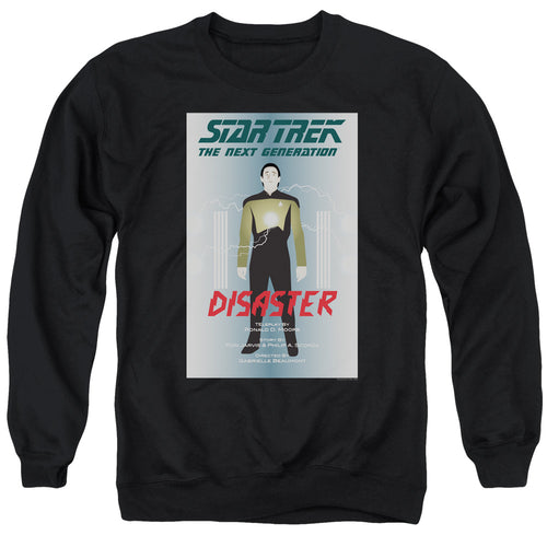 Star Trek Disaster Black Crewneck Sweatshirt