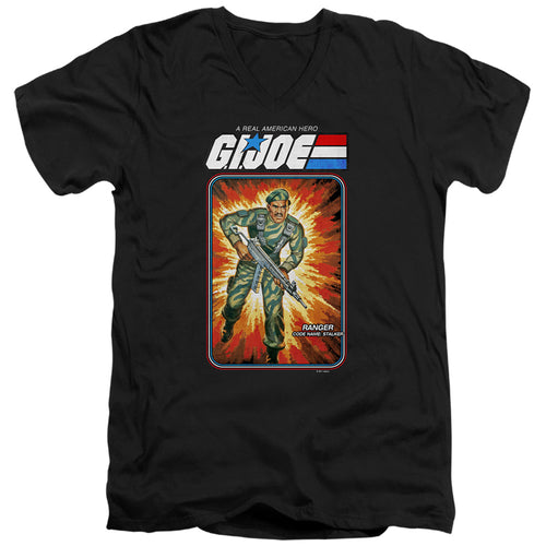 G.I. Joe Stalker Card V-Neck T-Shirt