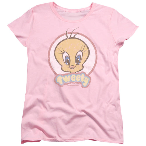 Looney Tunes Retro Tweety Womens T-Shirt