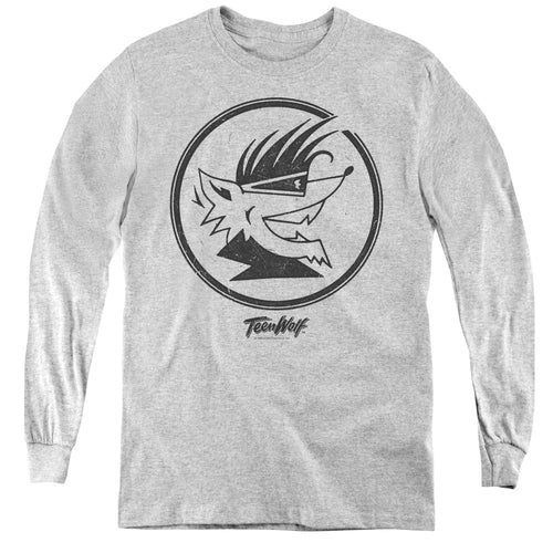 Teen Wolf Wolf Head Youth Long Sleeve T-Shirt