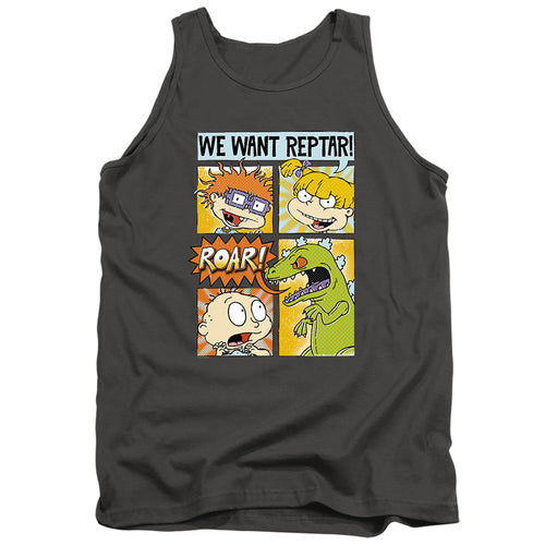Rugrats We Want Reptar! Comic Tank Top