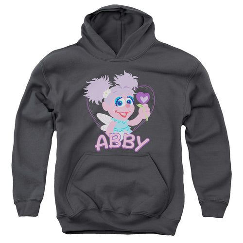 Sesame Street Flat Abby Youth Hoodie