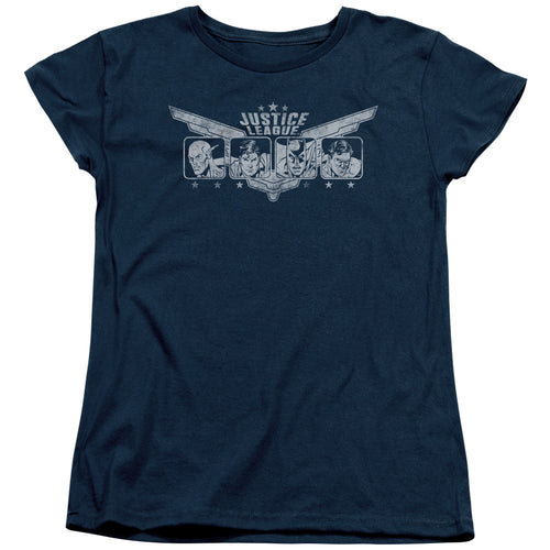 Justice League Justice Wings Womens T-Shirt