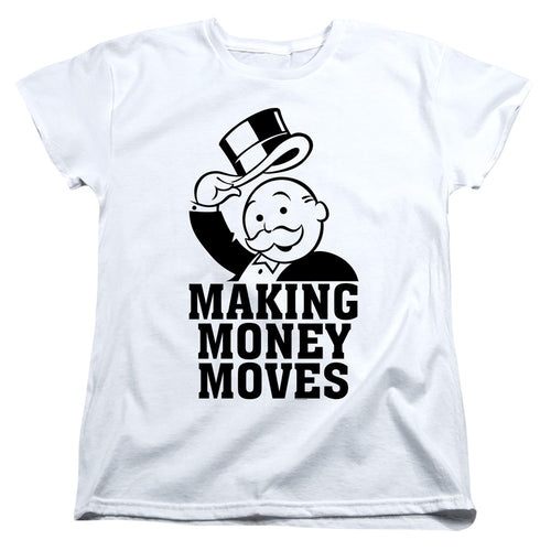 Monopoly Money Moves Womens T-Shirt