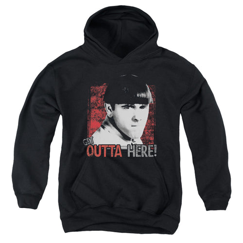 The Three Stooges Get Outta Here Youth Hoodie