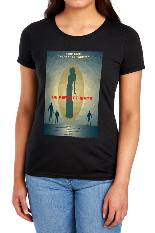 Star Trek The Perfect Mate Black Womens T-Shirt