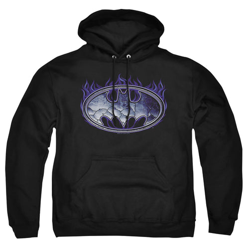 Batman Cracked Shield Pullover Hoodie