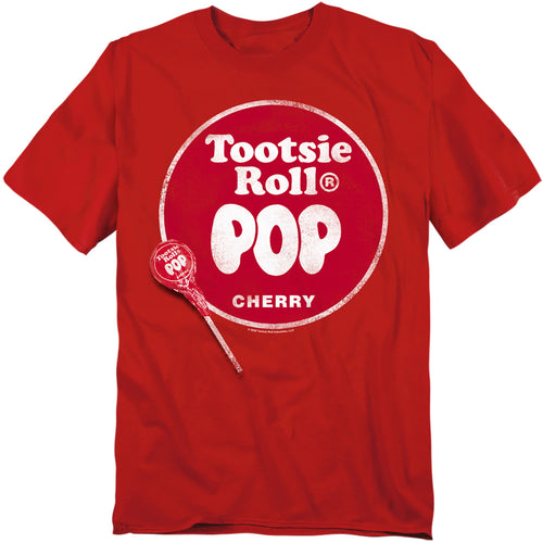 Tootsie Pop Cherry Logo T-Shirt