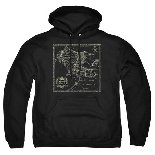 Lord of the Rings Map Of Me Pullover Hoodie