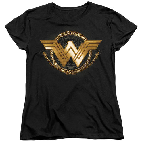 Wonder Woman (2017) Lasso Logo Womens T-Shirt