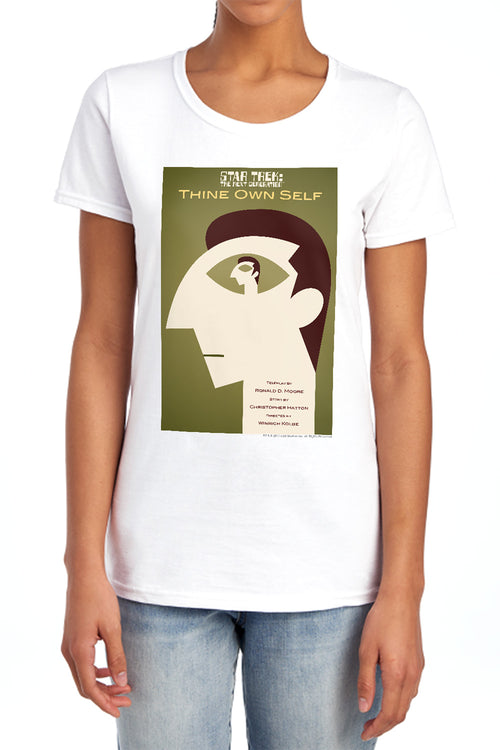 Star Trek Thine Own Self Womens T-Shirt