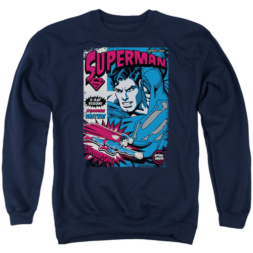 Superman Action Packed Crewneck Sweatshirt