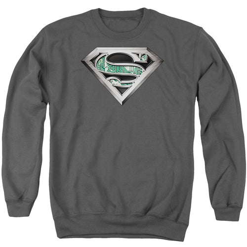 Superman Circuitry Logo Crewneck Sweatshirt
