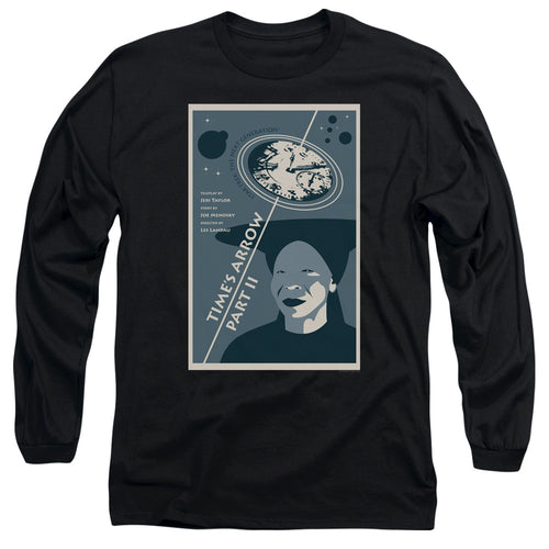 Star Trek Time's Arrow Part II Black Long Sleeve T-Shirt