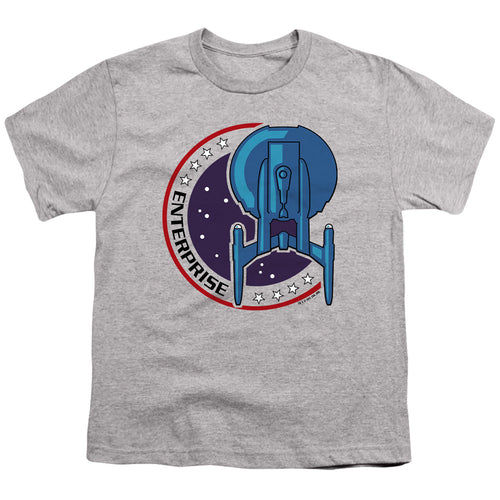 Star Trek Enterprise Patch Grey Youth/Toddler T-Shirt