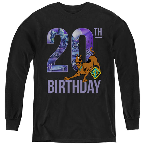 Scooby-Doo Birthday Youth Long Sleeve T-Shirt