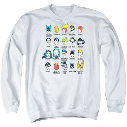 DC Comics Superhero Issues Crewneck Sweatshirt