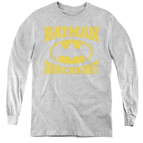 Batman Dark Knight Jersey Youth Long Sleeve T-Shirt