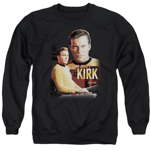 Star Trek Captain Kirk Crewneck Sweatshirt
