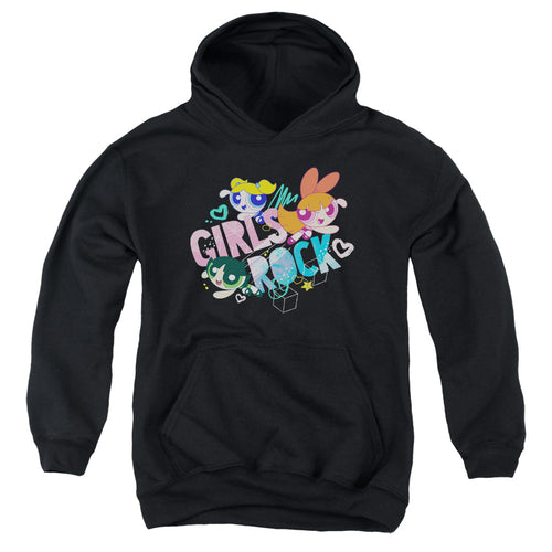 The Powerpuff Girls "Girls Rock" Youth Hoodie