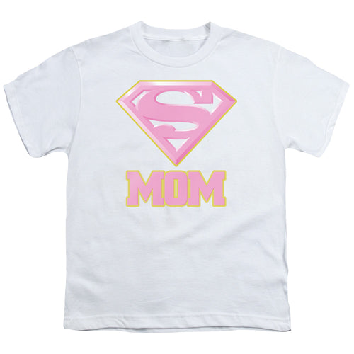 Superman Super Mom Pink Youth/Toddler T-Shirt