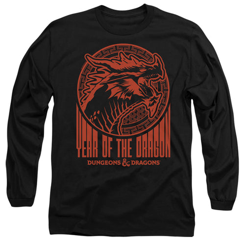 Dungeons & Dragons Year of the Dragon Street Red Long Sleeve T-Shirt